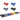 29Kg (2x2.5, 2x3, 2x4, 2x5) Neoprene Gymnastic Dumbbells