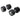 Deluxe 80 Kg (2x40,0) Hanteln Gewichte Rundhanteln Hantel Set Kurzhanteln