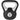 Kettlebell aus Kunststoff 4 kg