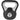 Kettlebell aus Kunststoff 8 kg