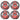 20,0Kg (4x5) Hantelscheiben Hanteln 30/31mm K-Grip.