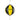 Doppelendball aus Kunstleder mit Spanngurten yellow