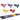 15Kg (2x0.5, 2x1, 2x1.5, 2x2, 2x2.5) Neopren Gymnastik Hanteln Hantel Gewichte Hantel-Set