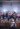 Piloxing Workout in der Gruppe: Teilnehmer in einer Sporthalle bei einer koordinativen Übung zur Stärkung der Rumpfmuskulatur und Ausdauer.